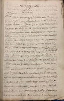 Portada de libro Manuscrito original de la traduccin de la obra Diccionario Ricciano y...