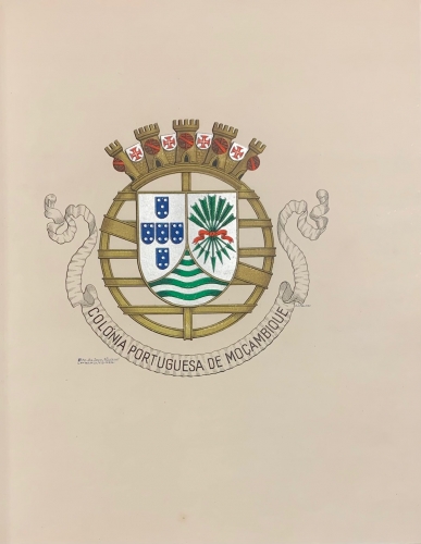 Portada de Colonia Portuguesa de Mozambique. 