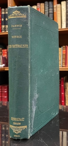 Portada de Voyage D' Un Naturaliste Autour du Monde fait a bord du naviere Le Beagle de 1831 a 1836 - Charles Darwin