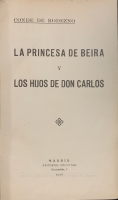 Portada de libro La Princesa de Beira y los Hijos de Don Carlos