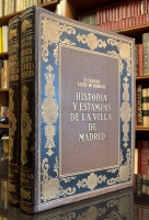 Portada de libro Historia y Estampas de la Villa de Madrid