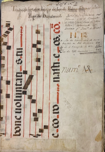 Portada de Ventas de tierras en Granada, Motril. S. XVI-XVII