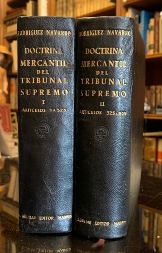 Portada de Doctrina Mercantil del Tribunal Supremo - Manuel Rodriguez Navarro