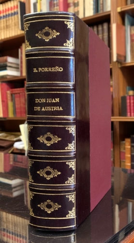 Portada de Historia del Seren�simo Se�or D. Juan de Austria, hijo del invictisimo Emperador Carlos V Rey de Espa�a - Baltasar Porre�o