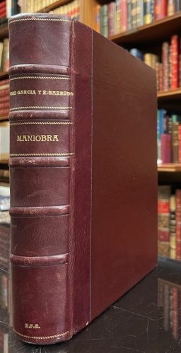 Portada de Tratado de Maniobra. Astronomia Elemental - Jose Garcia de Paredes y Castro. Enrique Barbudo Duarte. 