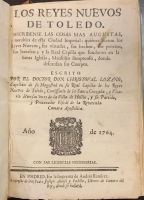 Portada de libro Los Reyes Nuevos de Toledo