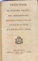Portada de libro Principios de Econom�a Pol�tica