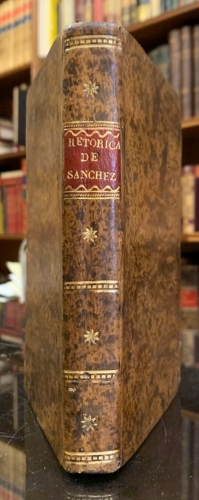 Portada de Principios de Ret�rica y Po�tica por Don Francisco Sanchez entre los �rcades Floralbo Corintio - Francisco Sanchez