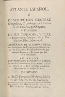 Portada de libro Atlante Espa�ol. Tomo VII. Sigue el Principado de Catalu�a, Parte IV