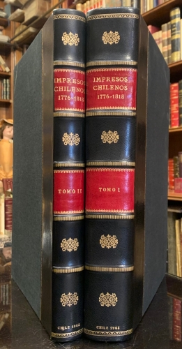 Portada de Impresos Chilenos 1776-1818