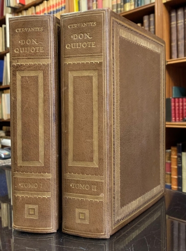 Portada de El Ingenioso Hidalgo Don Quijote de La Mancha - Miguel de Cervantes Saavedra