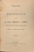 Portada de libro Tratado de Topografa