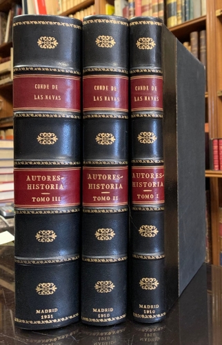 Portada de Cat�logo de la Real Biblioteca. Autores-Historia - Juan Gualberto L�pez-Valdemoro de Quesada, Conde de las Navas