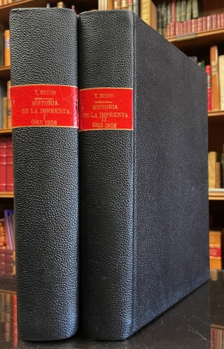 Portada de Historia de la Imprenta en los antiguos dominios espa�oles de Am�rica y Ocean�a - Jos� Toribio Medina