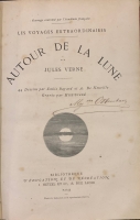 Portada de libro Autour de la Lune
