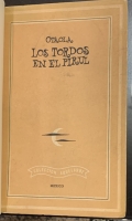 Portada de libro Los Tordos en el Pirul