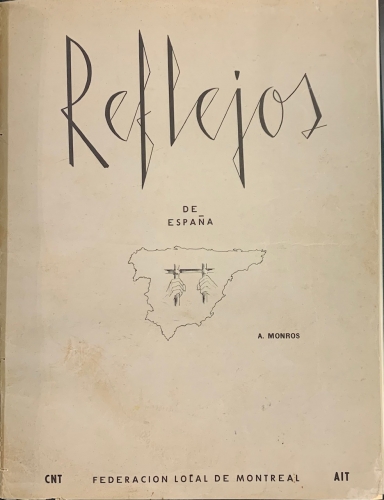 Portada de Reflejos de Espa�a - Alfredo Monros