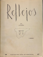 Portada de libro Reflejos de Espa�a