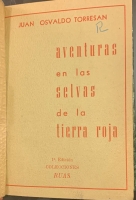 Portada de libro Aventuras en la Selva de la Tierra Roja