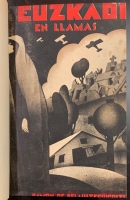 Portada de libro Euzkadi en llamas