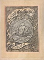 Portada de libro La Nao Santa Maria. Memoria de la Comisi�n Arqueologica Ejecutiva....