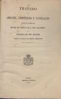 Portada de libro Tratado de Amisade, Commercio e Navega�ao entre sua Magestade el Rei...