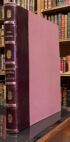 Portada de Bibliografia Espa�ola de Cerde�a - Eduardo Toda y G�ell