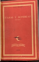 Portada de libro Pasos y Sombras. Autopsia