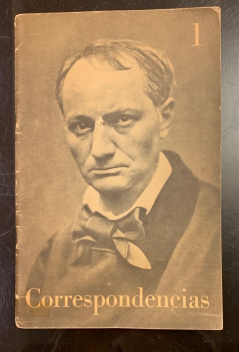 Portada de Correspondencias. Revista Bimentral de Poesia. N� 1. Mayo-Junio 1966