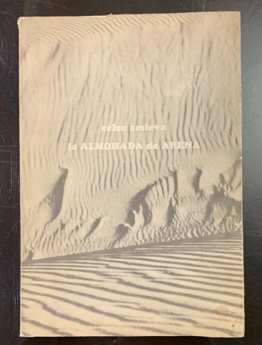 Portada de La Almohada de Arena - Celso Amieva