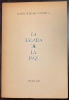 Portada de libro La Balada de la Paz