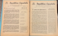 Portada de libro Republica Espa�ola. Acci�n Republicana Democr�tica Espa�ola. A. R. D....