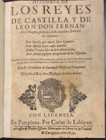 Portada de libro Historia de los Reyes de Castilla y de Leon Don Fernando el Magno,...