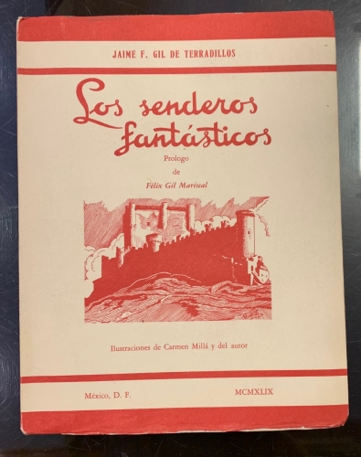 Portada de Los Senderos Fant�sticos - Jaime F. Gil de Terradillos