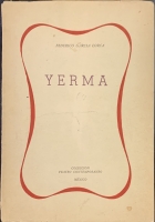 Portada de libro Yerma