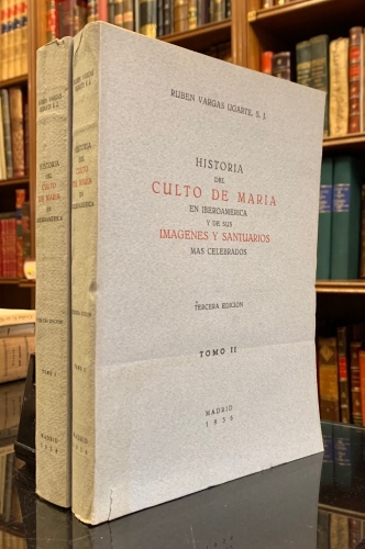 Portada de Historia del Culto de Maria en Iberoamerica y de sus Im�genes y Santuarios mas celebrados - Ruben Vargas Ugarte