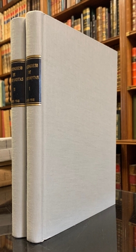 Portada de Rese�a y Trabajos Cientificos del XXVI Congreso Internacional de Americanistas. Sevilla 1935