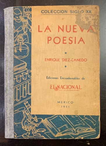 Portada de La Nueva Poesia - Enrique Diez-Canedo