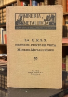 Portada de libro La URSS desde el punto de vista minero-metalrgico