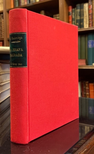Portada de La Jirafa Sagrada o El Buho de Plata - Salvador de Madariaga