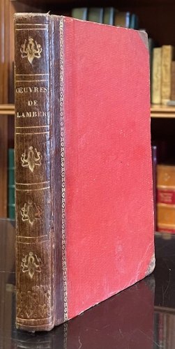 Portada de Oeuvres Morales De Mme De Lambert. - Lambert