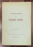 Portada de libro Apoteosis de Eugenio Espejo en el segundo centenario de su nacimiento