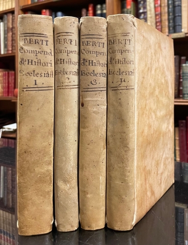 Portada de Compendio de la Historia Eclesi�stica - Juan Lorenzo Berti