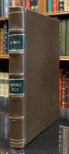 Portada de Romancerillo del plata. Contribuci�n al estudio del Romancero R�o Platense - Ciro Bayo