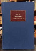 Portada de libro Gran Logia de Cuba. Ley de Procedimiento Judicial Masnico