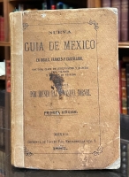 Portada de libro Nueva Guia de Mexico en ingl�s, franc�s y castellano