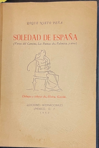 Portada de Soledad de Espa�a.  - Roque Nieto Pe�a
