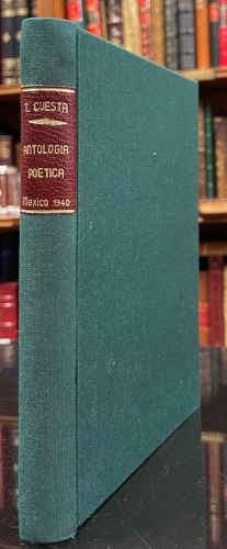 Portada de Antologia Poetica  - Teodoro Cuesta. Alfonso Camin