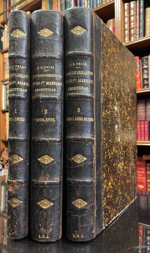 Portada de Trabajos Lejislativos de las Pimeras Asambleas Arjentinas desde la Junta de 1811 hasta la disoluci�n del Congreso en 1827. Argentina - Uladislao S. Frias