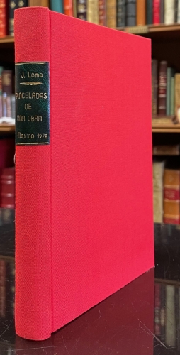 Portada de Pinceladas de una Obra - Jose Luis de la Loma